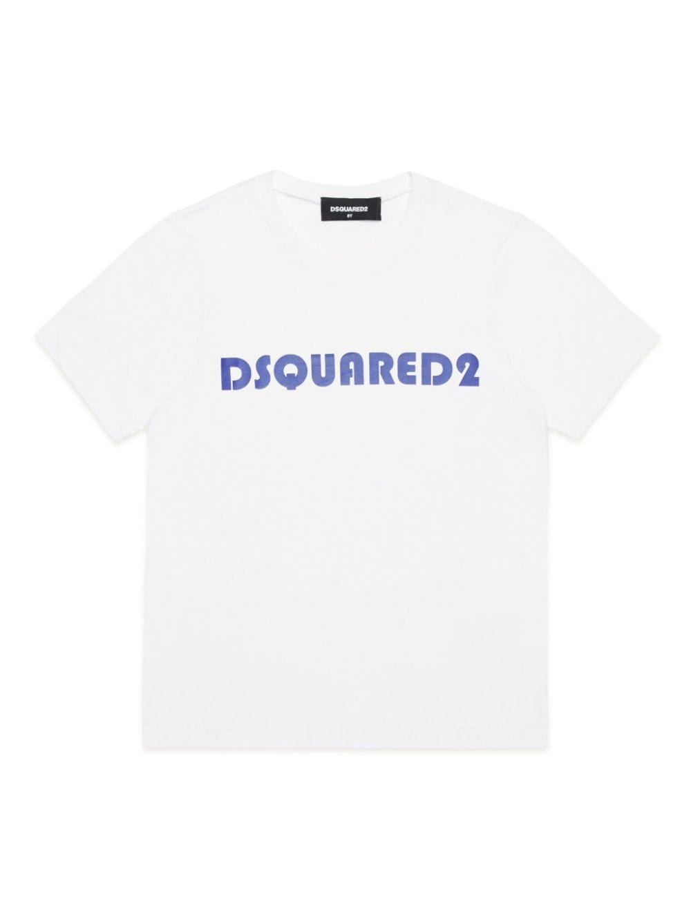 Dsquared2 Kids logo-print jersey T-shirt - White von Dsquared2 Kids