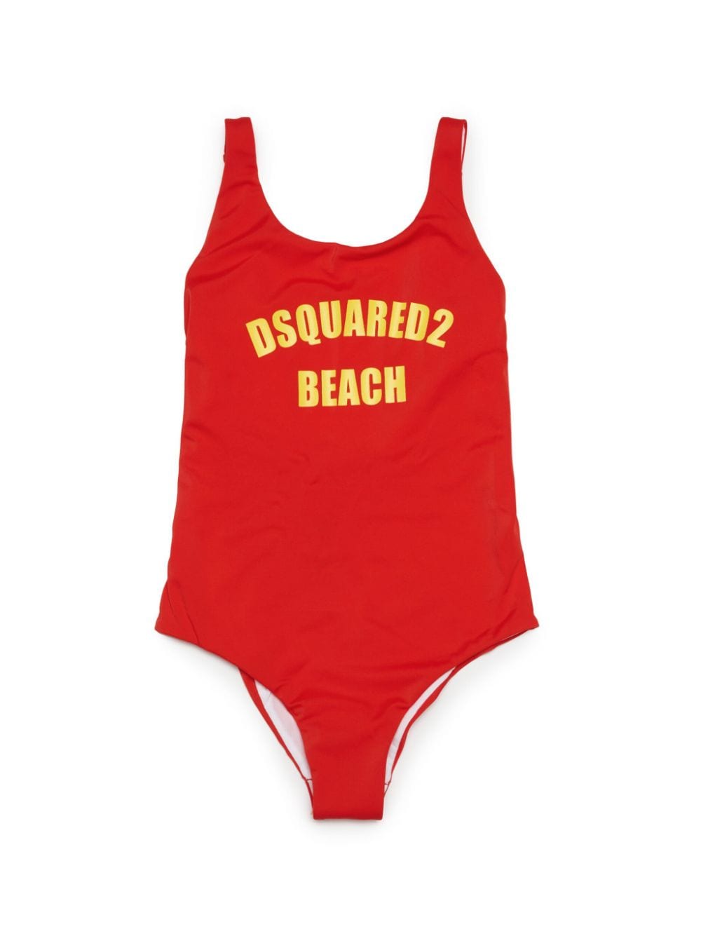 Dsquared2 Kids logo-print low-back swimsuit von Dsquared2 Kids