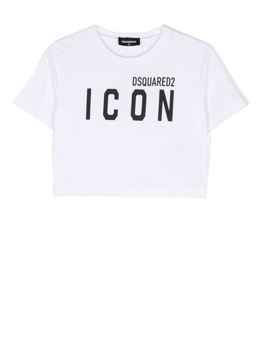 Dsquared2 Kids logo-print short-sleeve T-shirt - White von Dsquared2 Kids