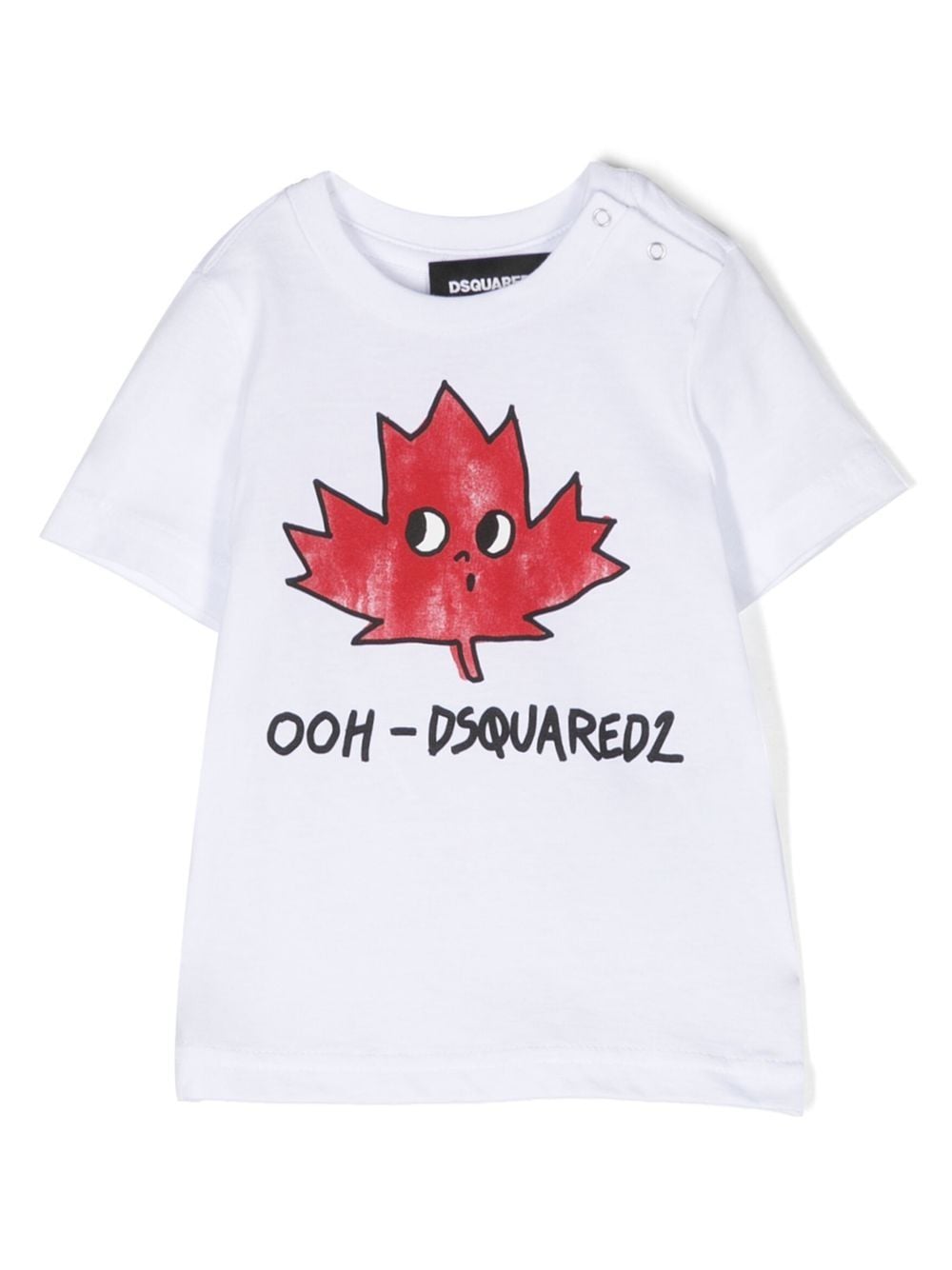 Dsquared2 Kids logo-print short-sleeved T-shirt - White von Dsquared2 Kids