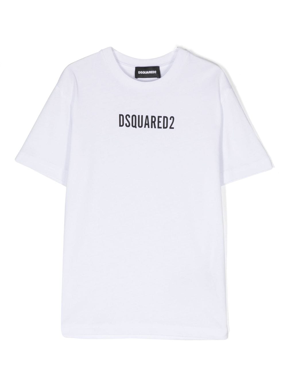 Dsquared2 Kids logo-print short-sleeved cotton T-shirt - White von Dsquared2 Kids