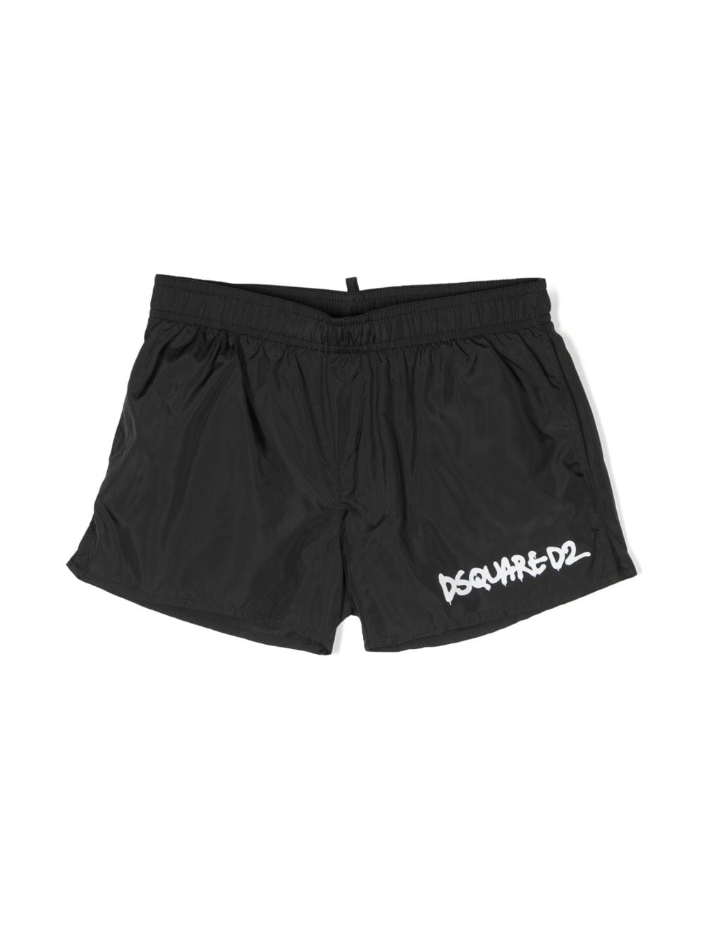 Dsquared2 Kids logo-print swim shorts - Black von Dsquared2 Kids