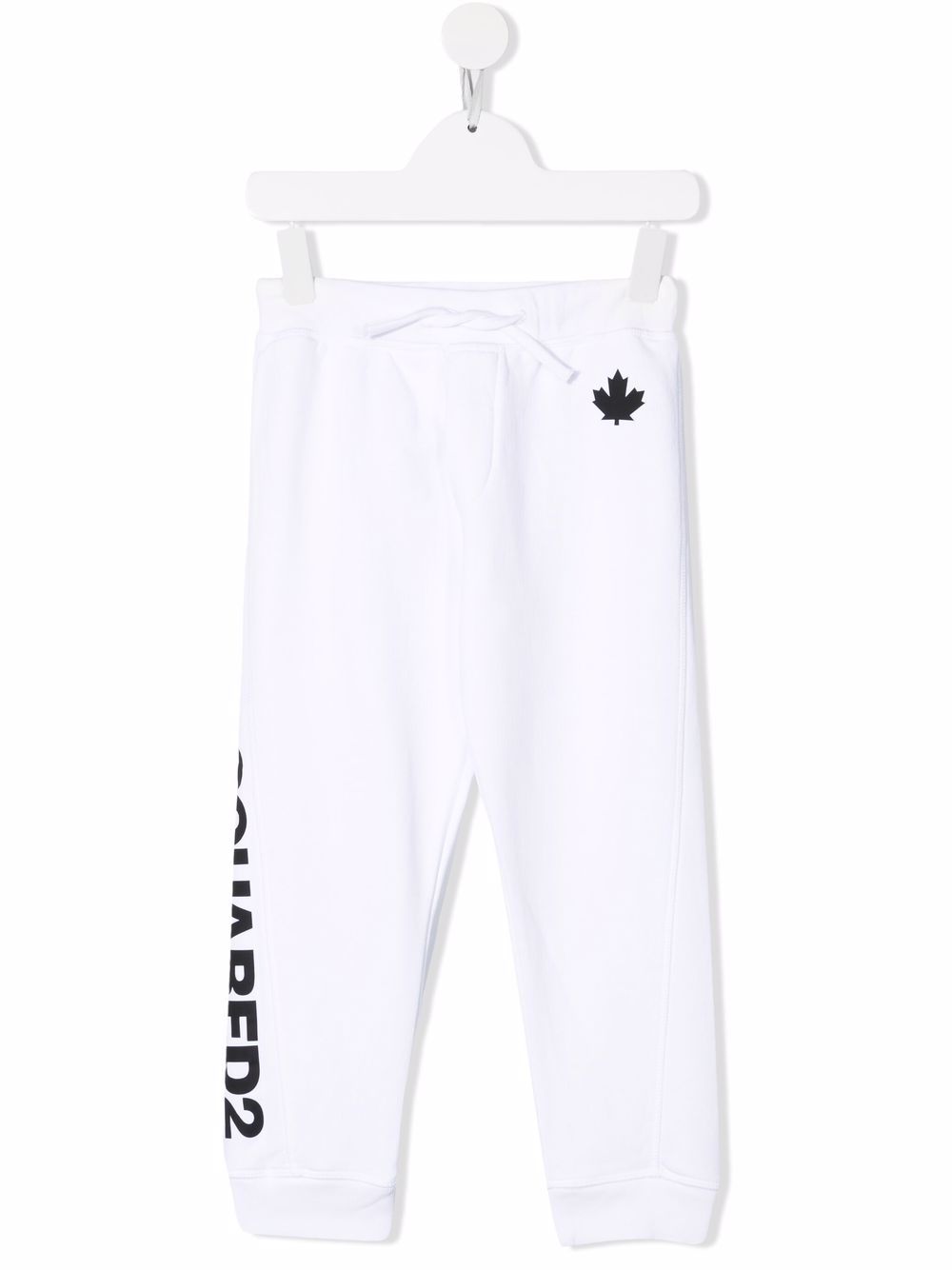 Dsquared2 Kids logo-print track pants - White von Dsquared2 Kids