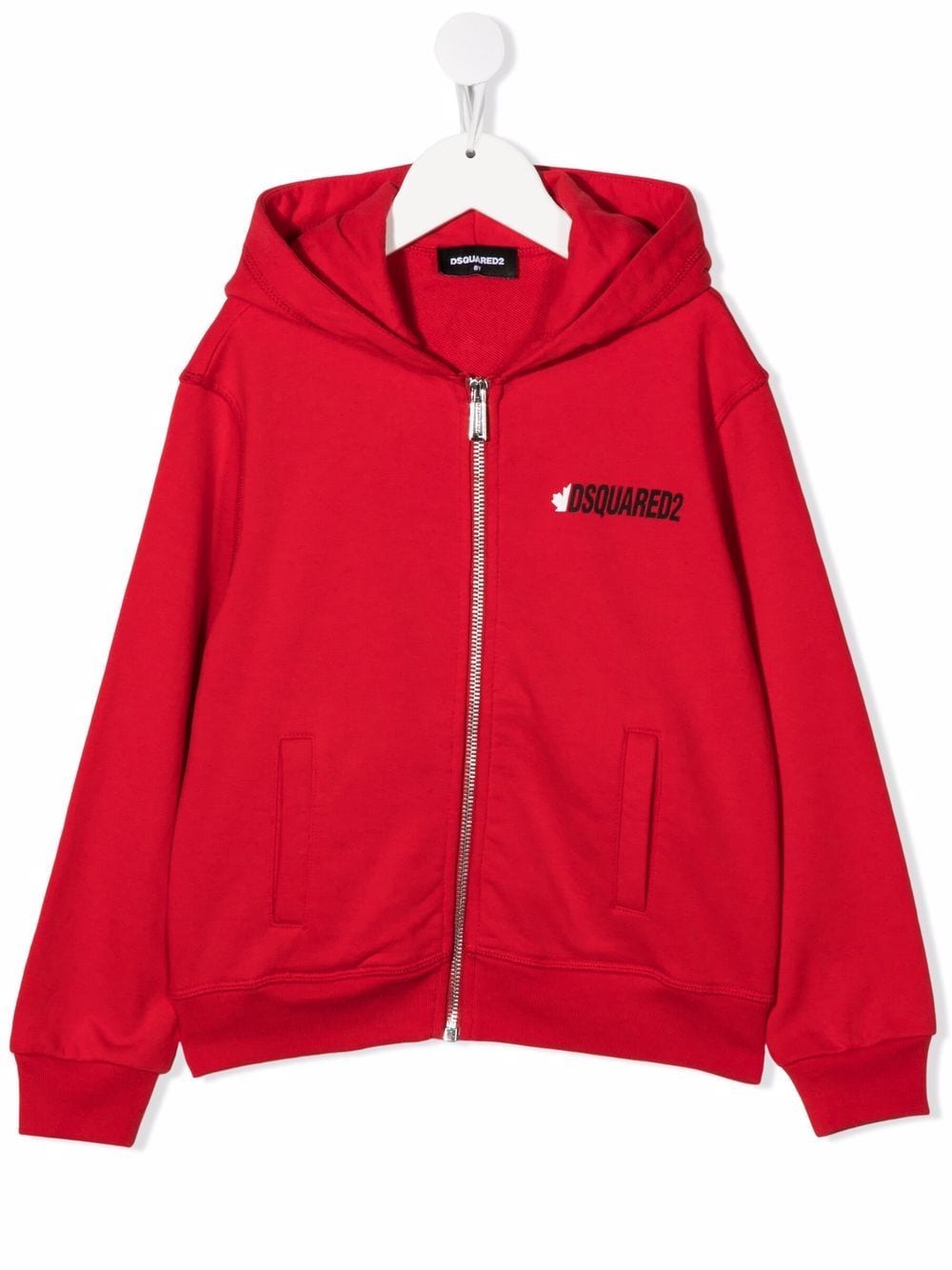 Dsquared2 Kids logo-print zip-up hoodie von Dsquared2 Kids