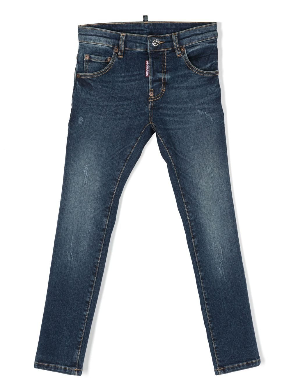 Dsquared2 Kids low-rise skinny jeans - Blue von Dsquared2 Kids