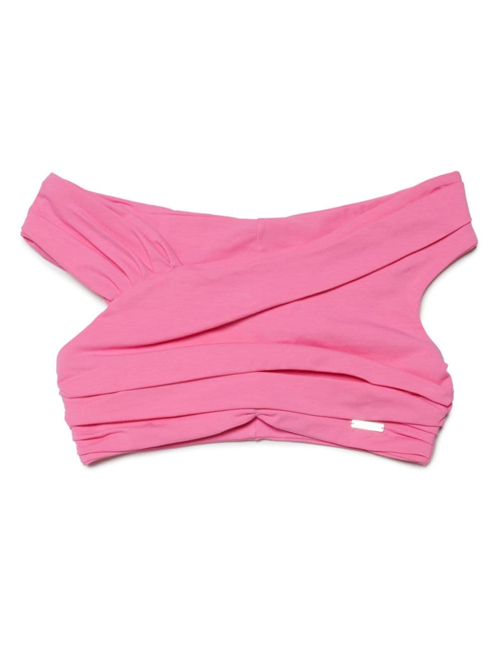 Dsquared2 Kids ruched crop top - Pink von Dsquared2 Kids