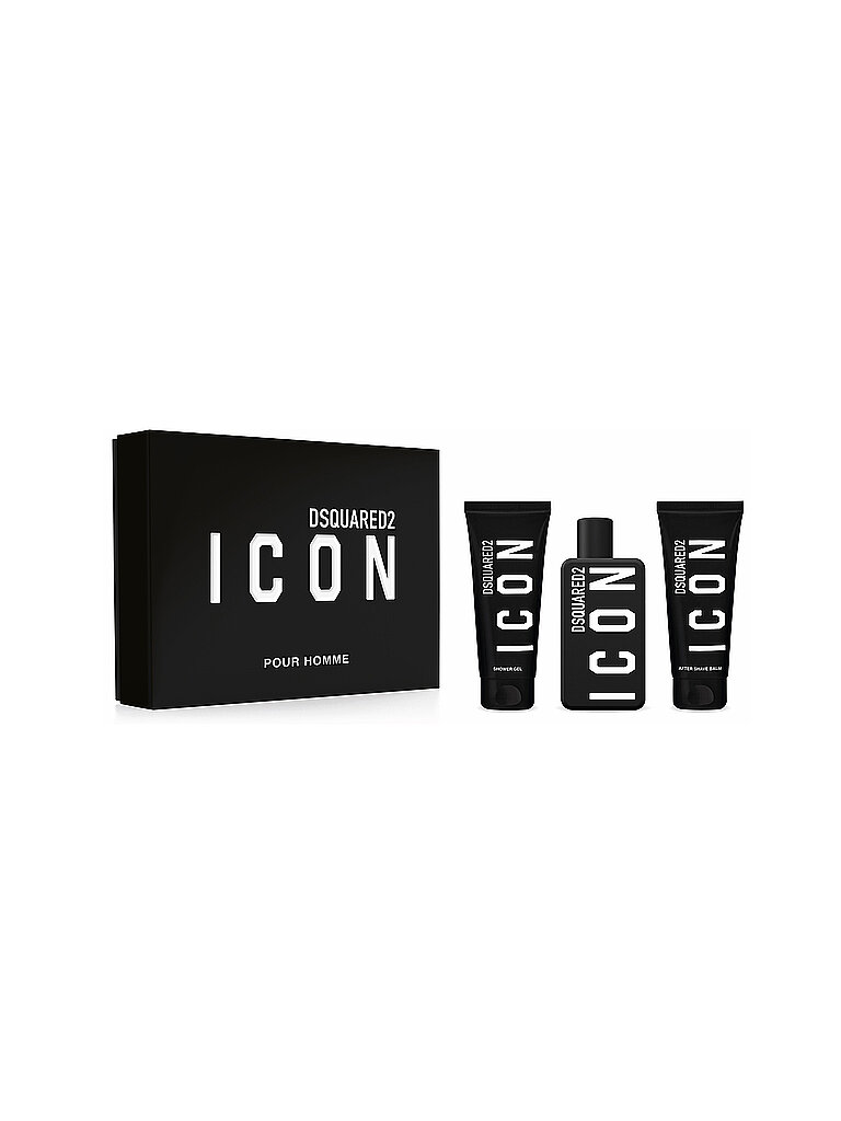 DSQUARED2 Geschenkset - Icon Pour Homme Eau de Parfum, Shower Gel, After Shave Balm 3x100ml von Dsquared2