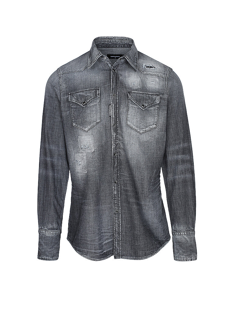 DSQUARED2 Jeanshemd schwarz | 46 DSQUARED2 Jeanshemd schwarz | 46 von Dsquared2