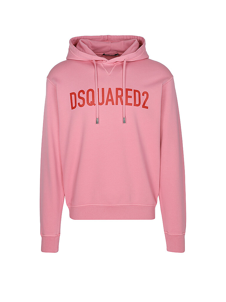 DSQUARED2 Kapuzensweater - Hoodie rosa | L von Dsquared2