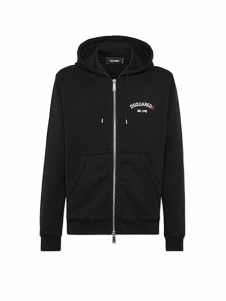 DSQUARED2 Sweatjacke schwarz | XXL DSQUARED2 Sweatjacke schwarz | XXL von Dsquared2