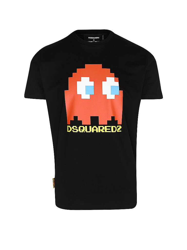 DSQUARED2 T-Shirt PAC-MAN schwarz | S von Dsquared2