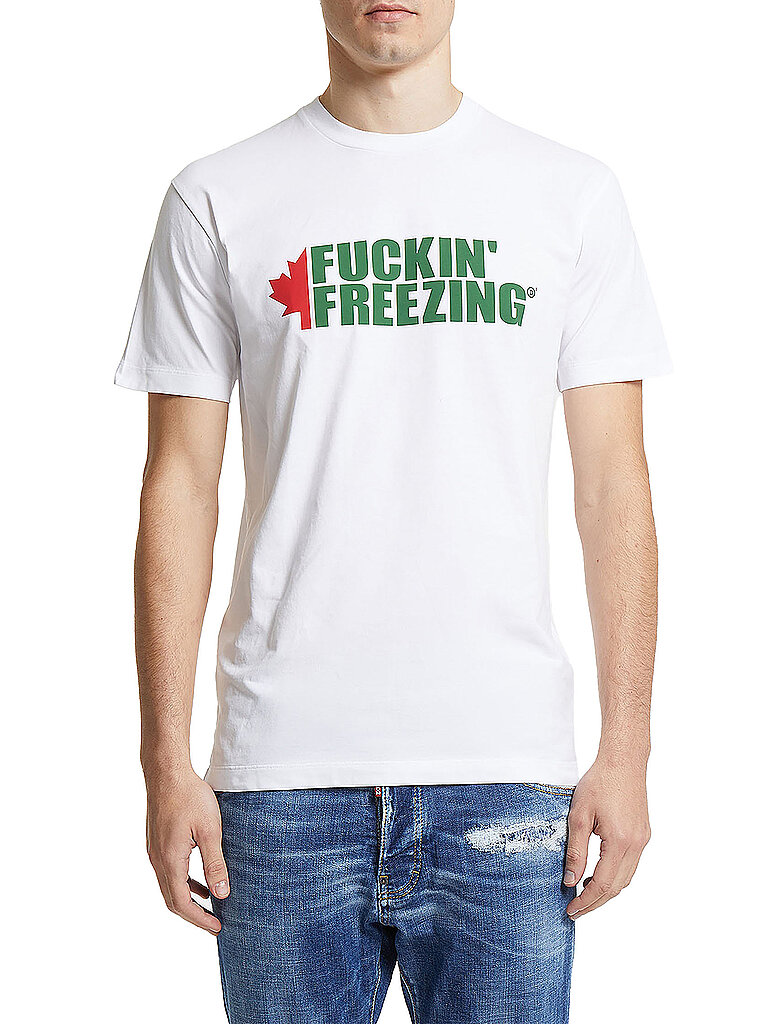 DSQUARED2 T-Shirt  weiss | XXL von Dsquared2