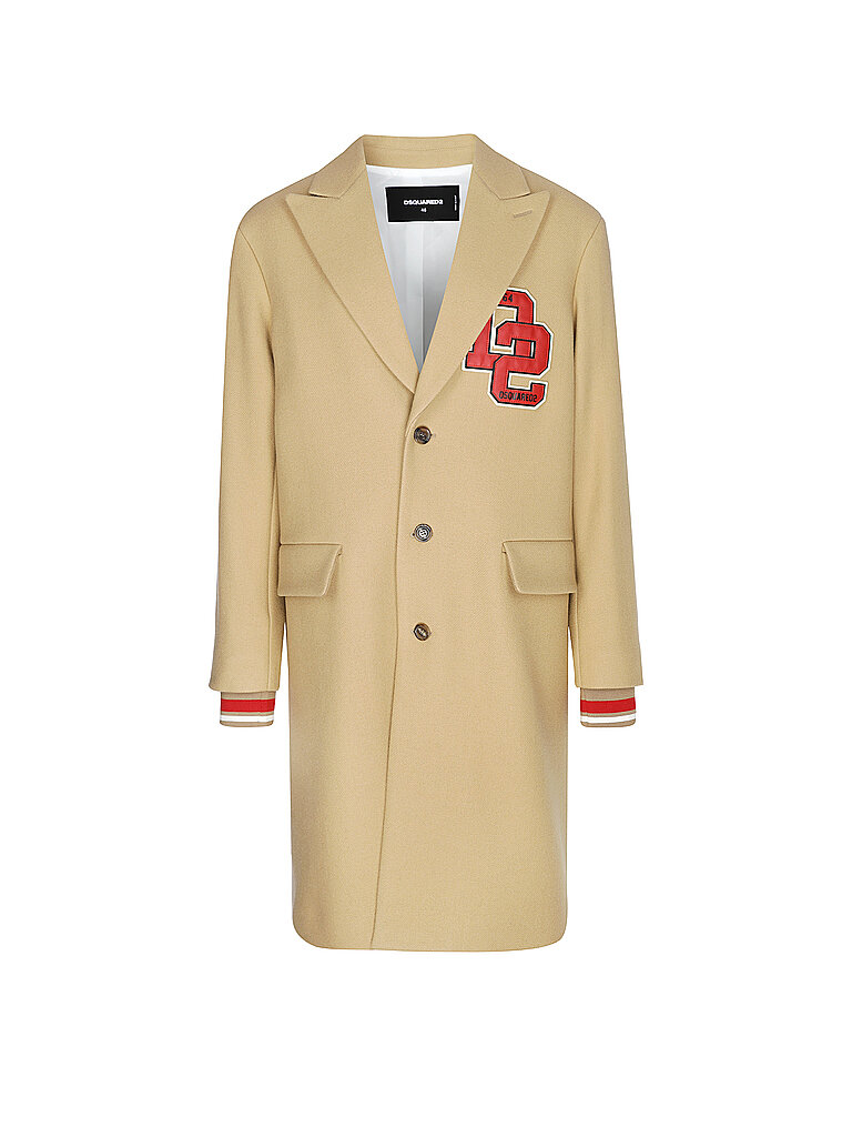 DSQUARED2 Wollmantel beige | 50 DSQUARED2 Wollmantel beige | 50 von Dsquared2