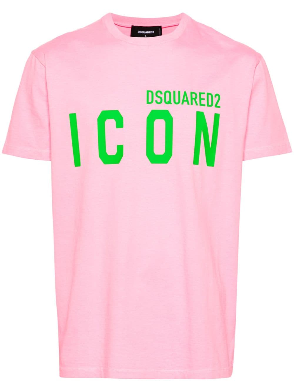 Dsquared2 Be Icon Cool cotton T-shirt - Pink von Dsquared2