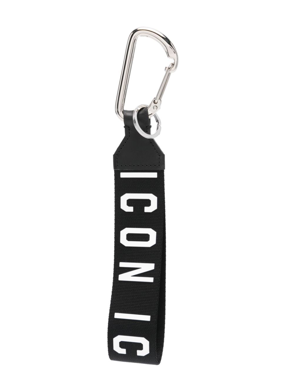 Dsquared2 Be Icon keyring - Black von Dsquared2