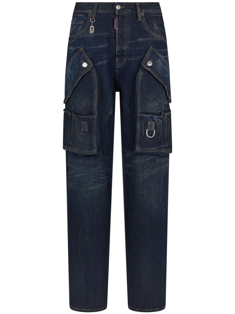 Dsquared2 Boston cargo-pocket jeans - Blue von Dsquared2