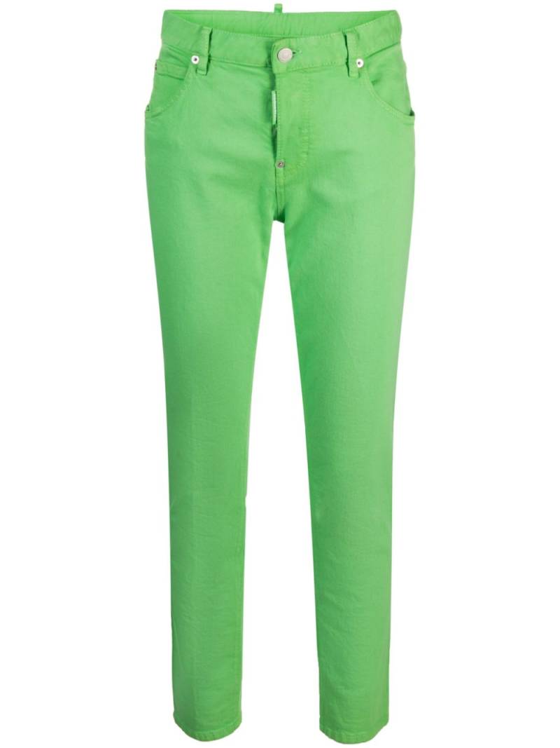 Dsquared2 Bull tapered cropped jeans - Green von Dsquared2