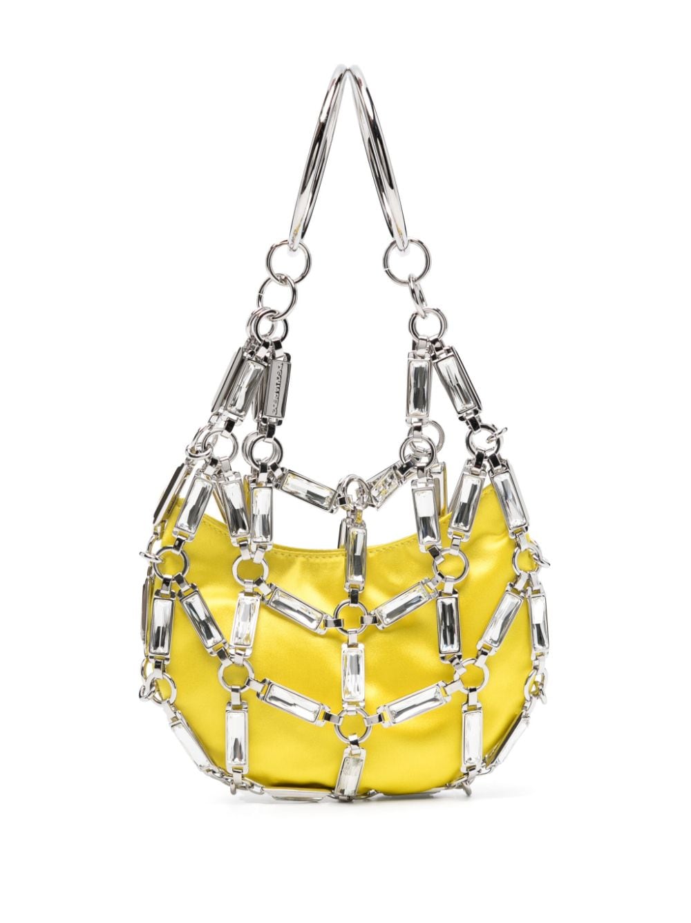 Dsquared2 Cage crystal-embellished bag - Yellow von Dsquared2
