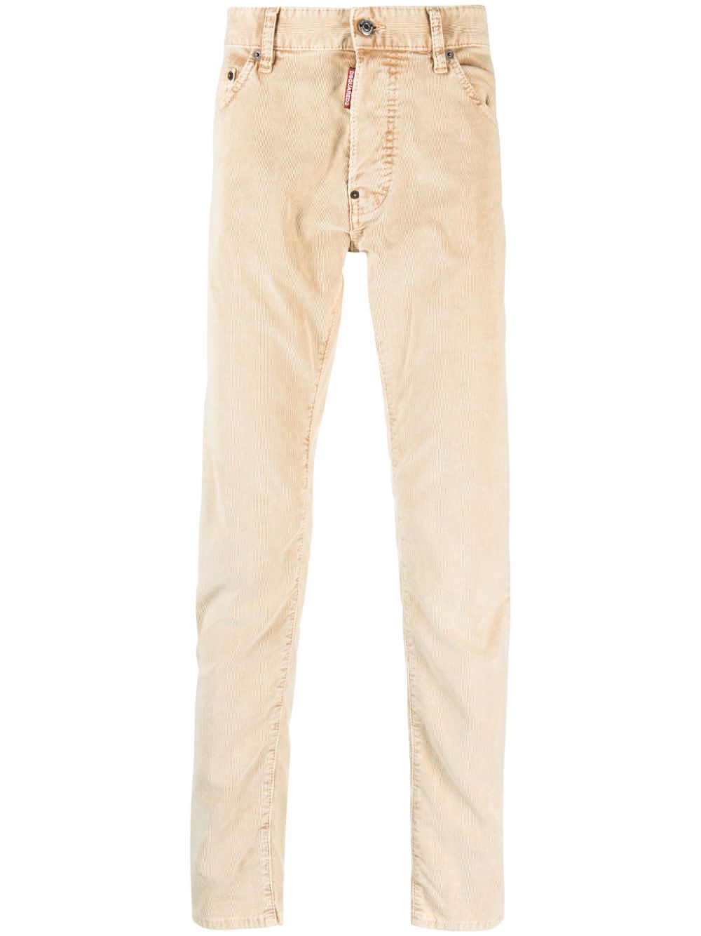 Dsquared2 Cool Guy corduroy straight-leg trousers - Neutrals von Dsquared2