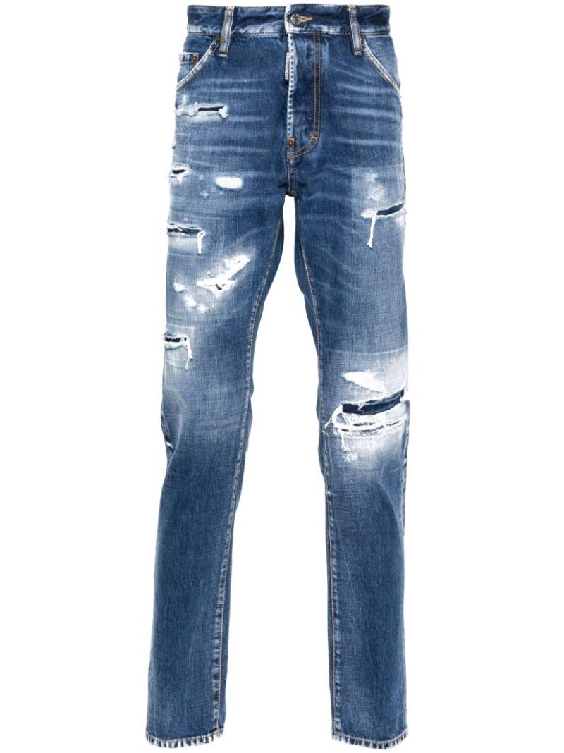 Dsquared2 Cool Guy distressed jeans - Blue von Dsquared2