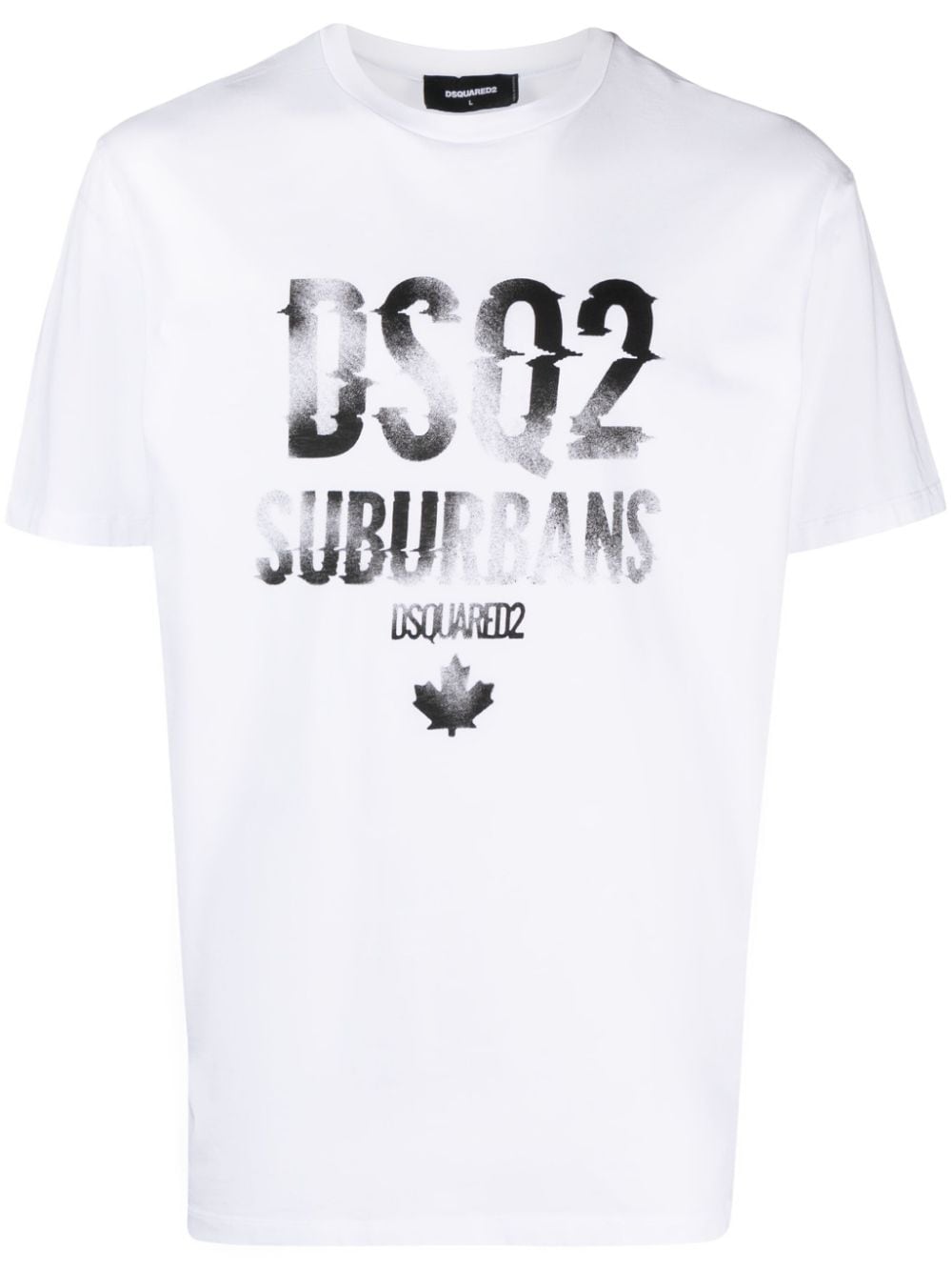 Dsquared2 Cool logo-print cotton T-shirt - White von Dsquared2