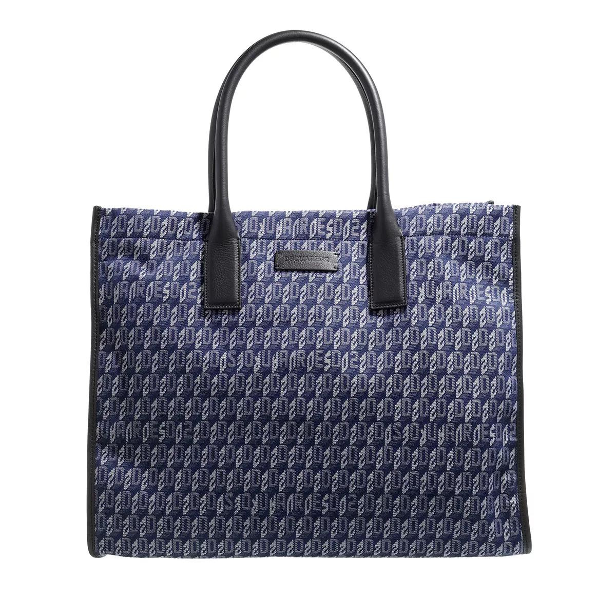 Dsquared2 Umhängetasche - Medium Shopping Bag - Gr. unisize - in Blau - für Damen von Dsquared2