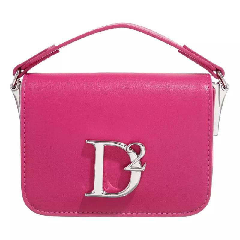 Dsquared2 Umhängetasche - Mini Crossbody Bag - Gr. unisize - in Rosa - für Damen von Dsquared2