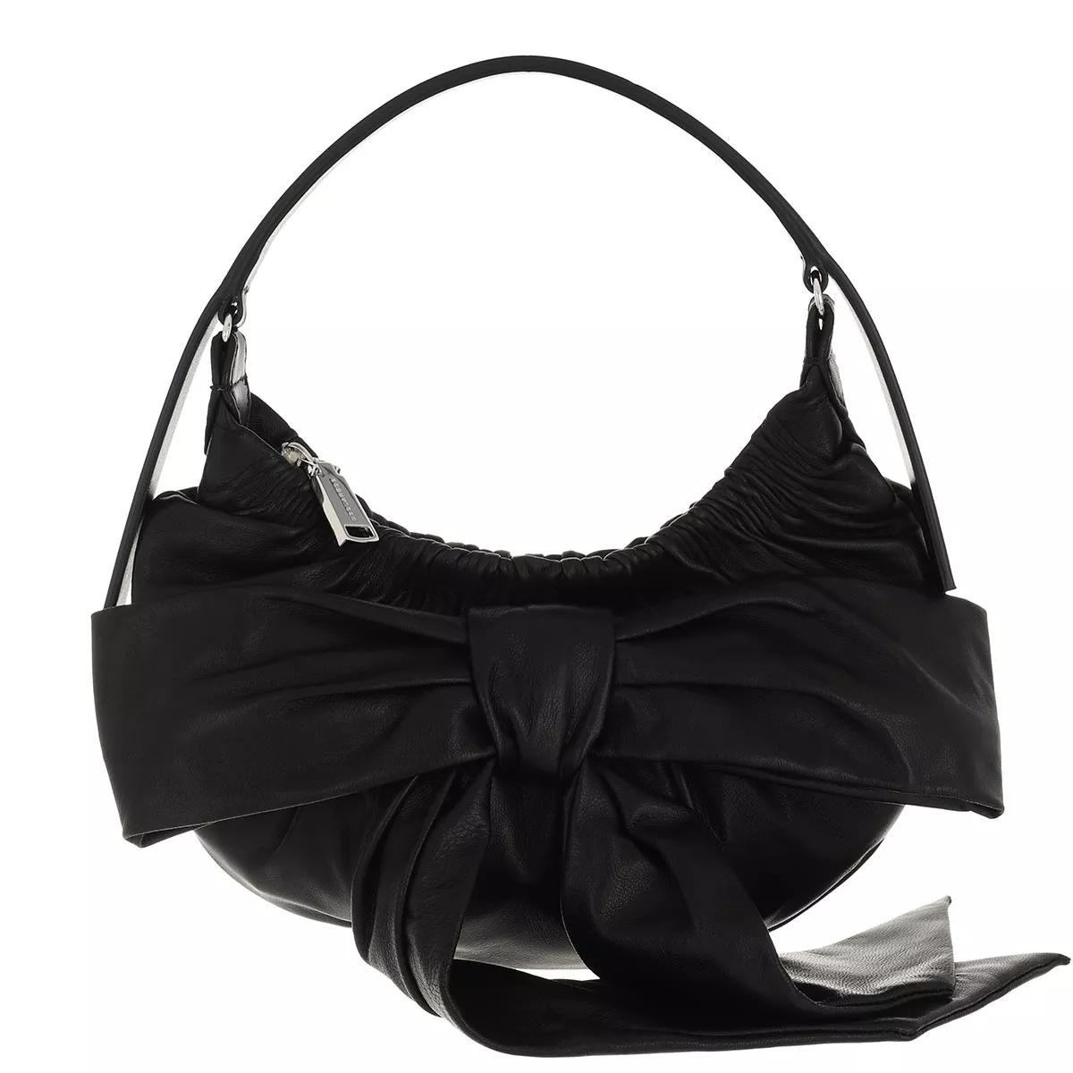 Dsquared2 Umhängetasche - Mini Hobo Bag - Gr. unisize - in Schwarz - für Damen von Dsquared2