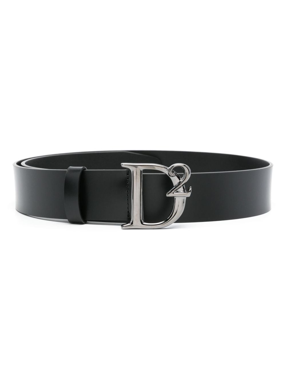 Dsquared2 D2 Statement leather belt - Black von Dsquared2