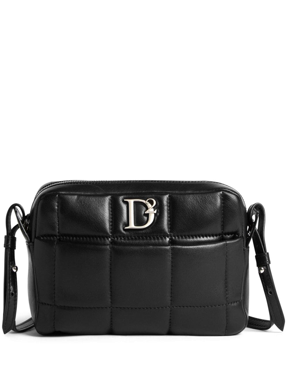 Dsquared2 D2 Statement leather crossbody bag - Black von Dsquared2
