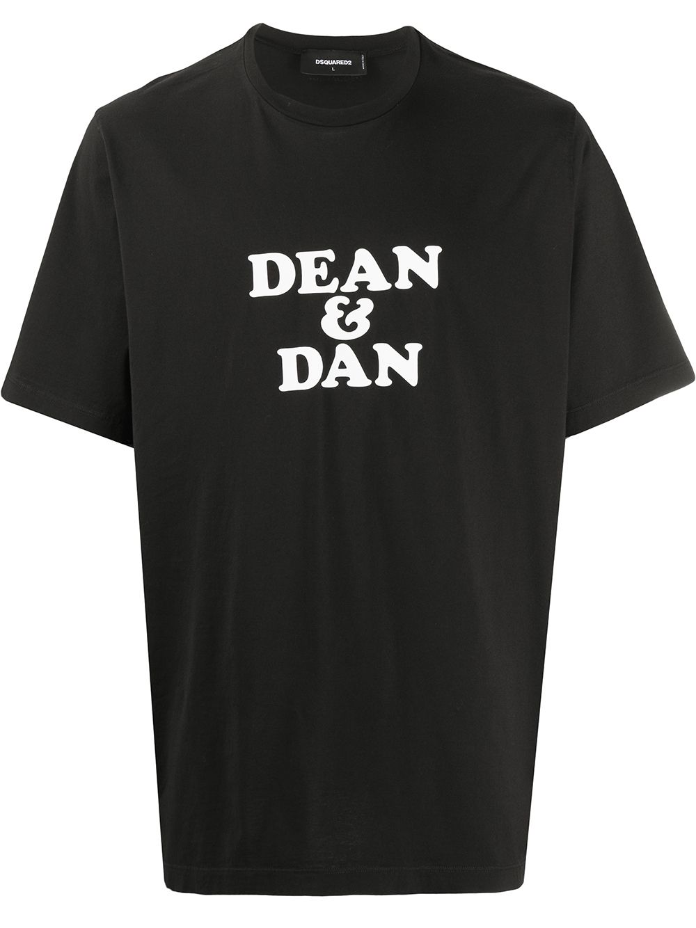 Dsquared2 Dean & Dan print T-shirt - Black von Dsquared2