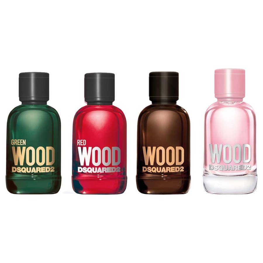 Dsquared2 Green Wood Dsquared2 Green Wood Red + Green Wood Miniaturen Set 4 x 5 ml duftset 5.0 ml von Dsquared2