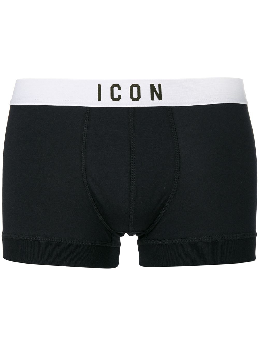 Dsquared2 ICON print boxers - Black von Dsquared2