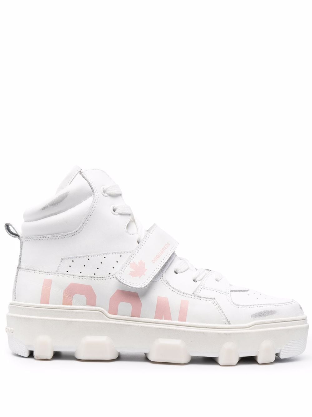 Dsquared2 Icon Basket high-top sneakers - White von Dsquared2