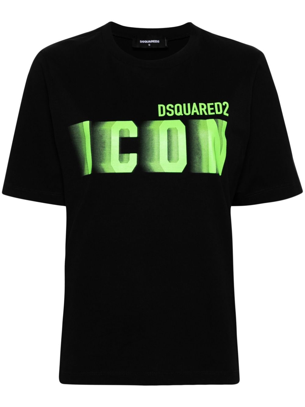 Dsquared2 Icon Blur cotton T-shirt - Black von Dsquared2