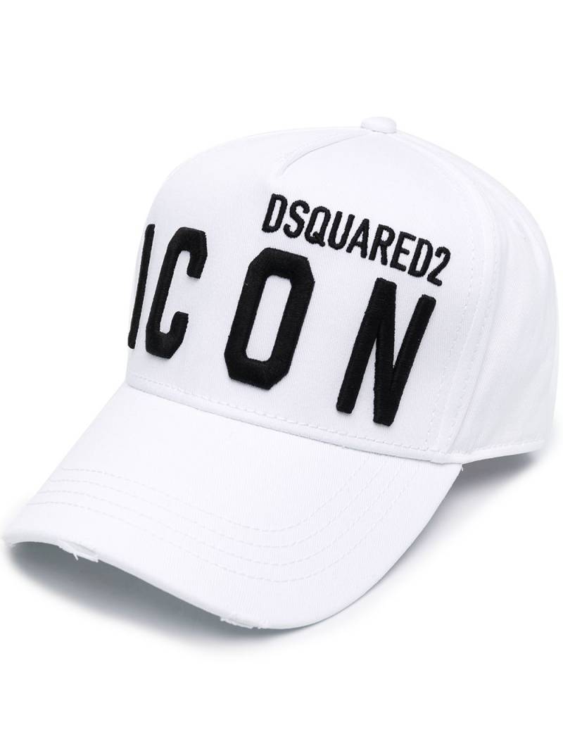 Dsquared2 Icon baseball cap - White von Dsquared2