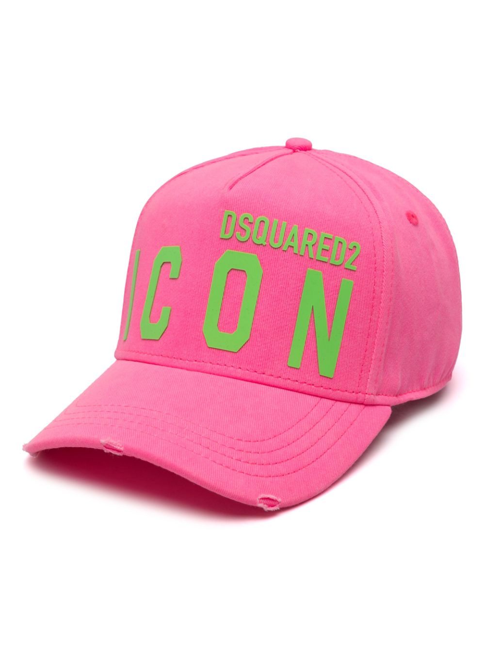 Dsquared2 Icon cotton baseball cap - Pink von Dsquared2