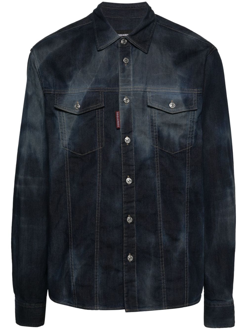 Dsquared2 Icon denim shirt - Blue von Dsquared2