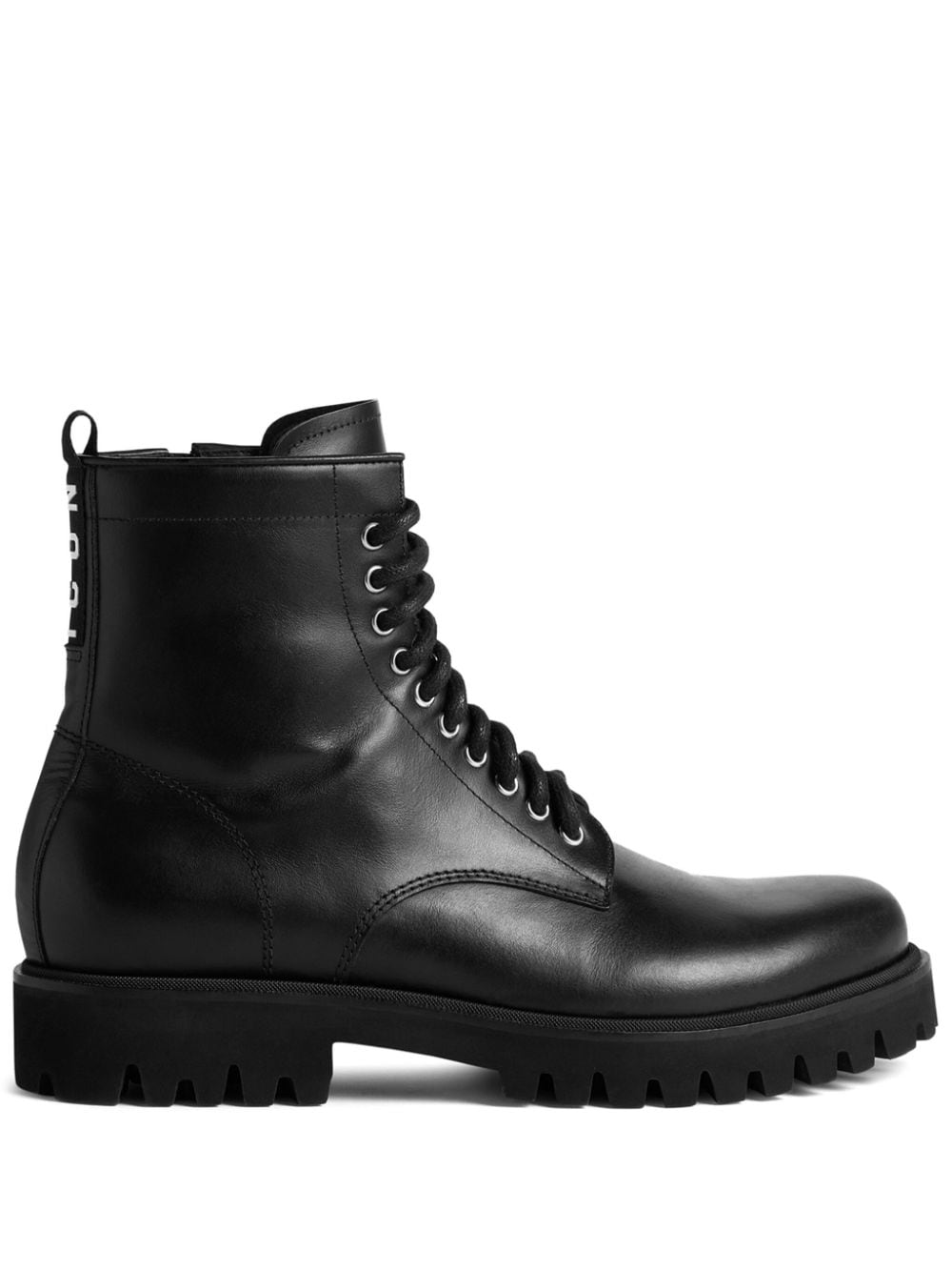 Dsquared2 Icon leather ankle boots - Black von Dsquared2