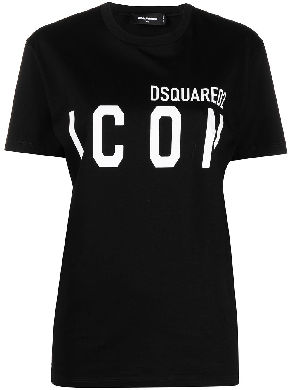 Dsquared2 Icon logo-print T-shirt - Black von Dsquared2
