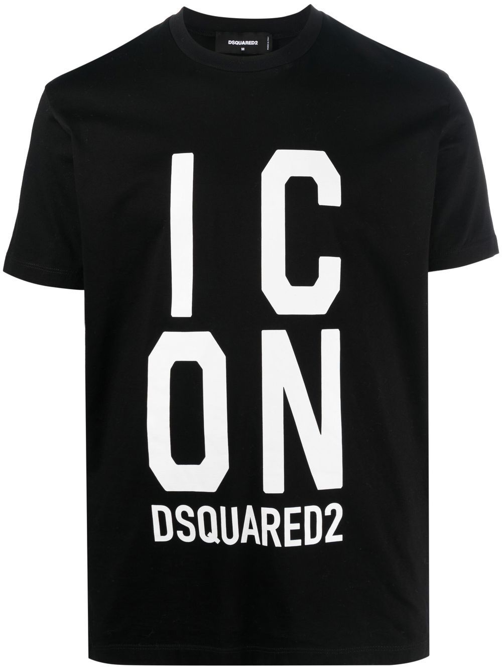 Dsquared2 Icon logo-print T-shirt - Black von Dsquared2