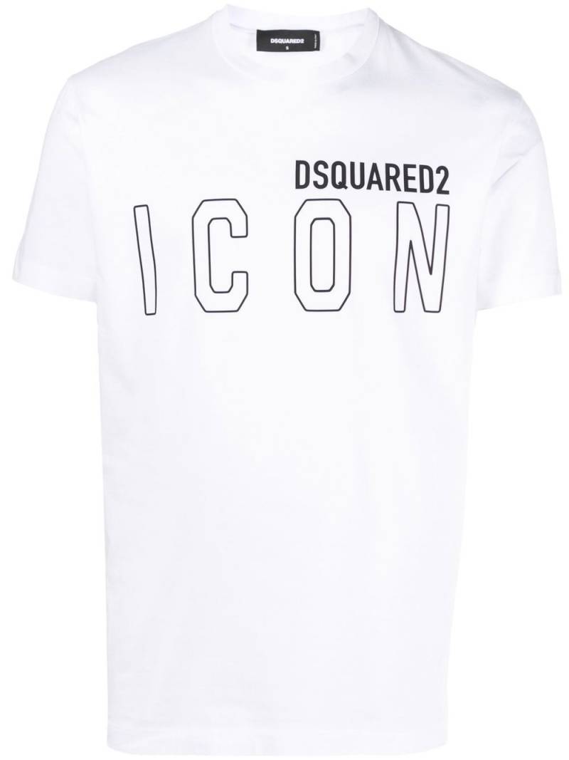 Dsquared2 Icon logo-print T-shirt - White von Dsquared2