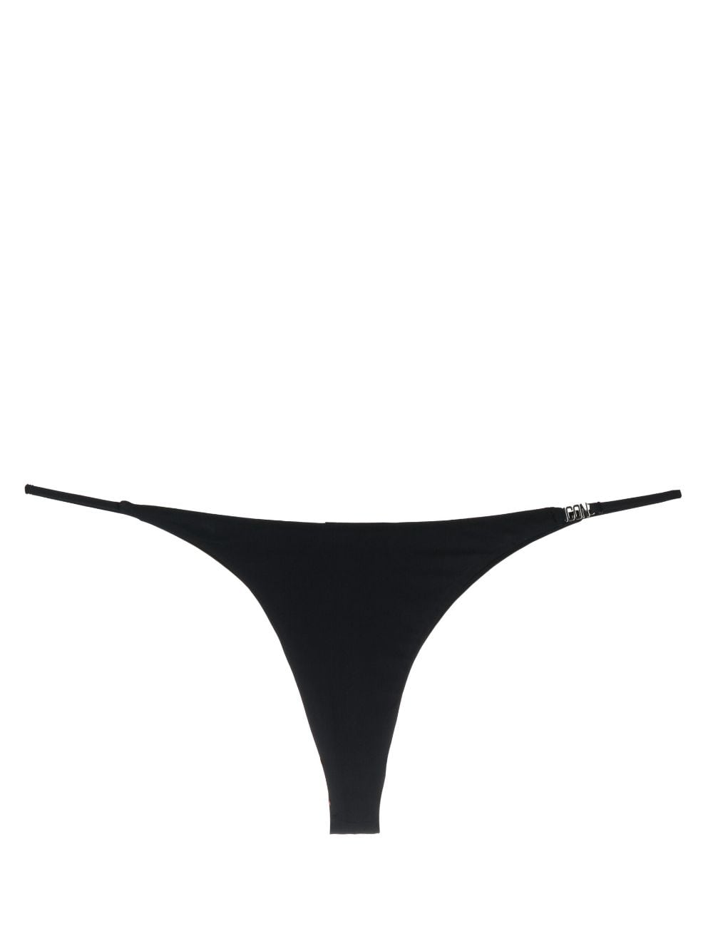 Dsquared2 Icon-plaque bikini bottoms - Black von Dsquared2