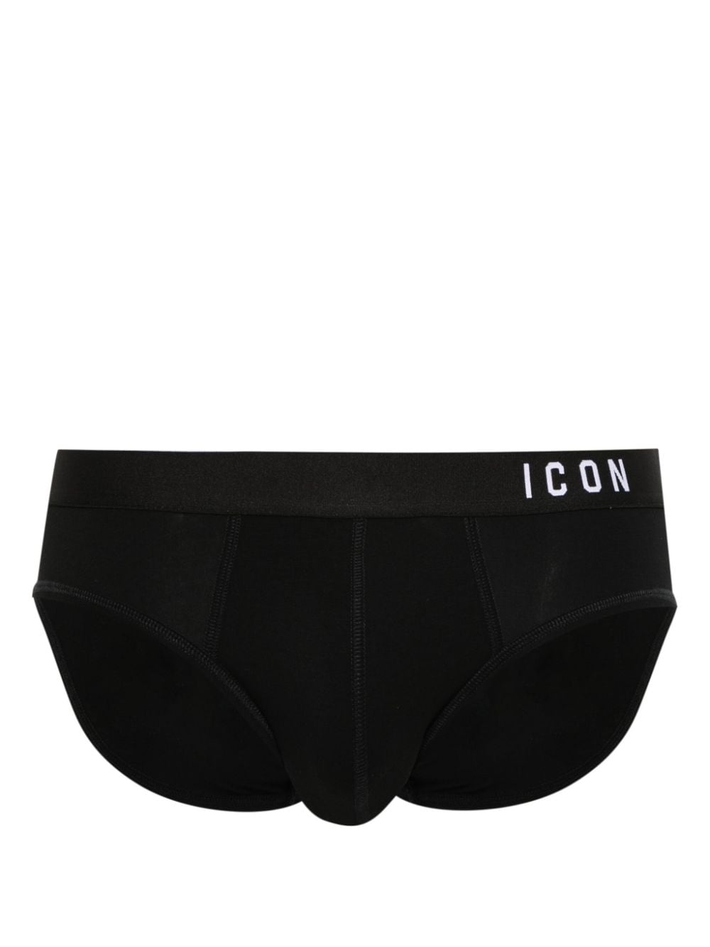 Dsquared2 Icon-waistband briefs - Black von Dsquared2