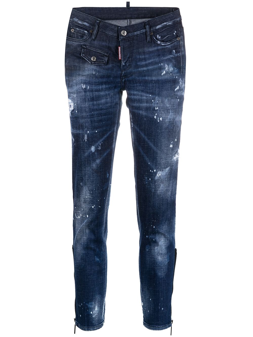 Dsquared2 Jennifer cropped skinny jeans - Blue von Dsquared2