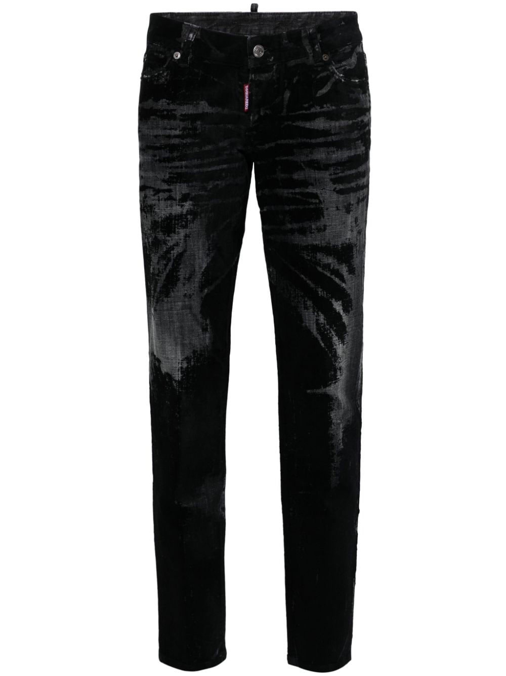 Dsquared2 Jennifer low-rise skinny jeans - Black von Dsquared2