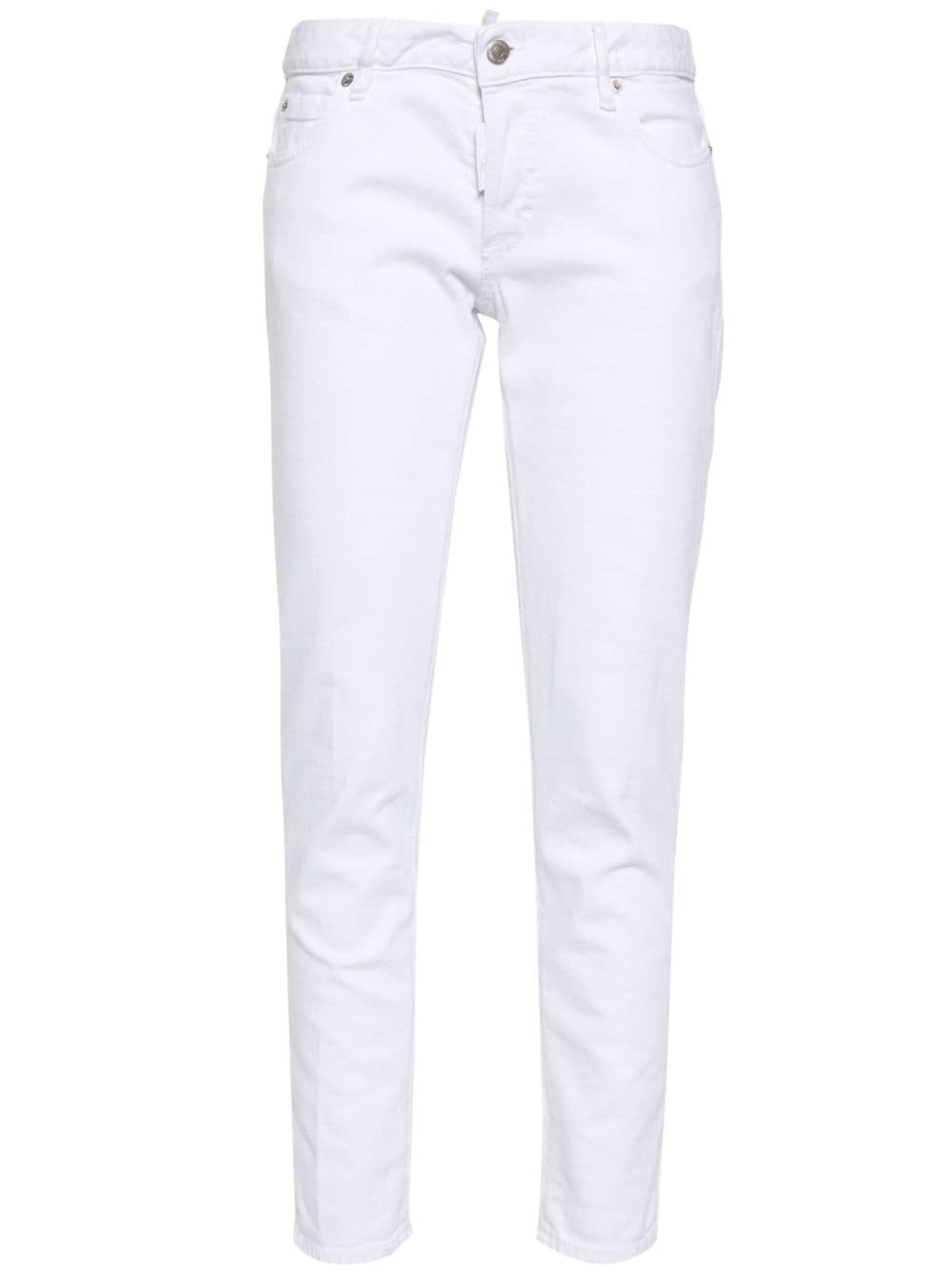 Dsquared2 Jennifer low-rise skinny jeans - White von Dsquared2