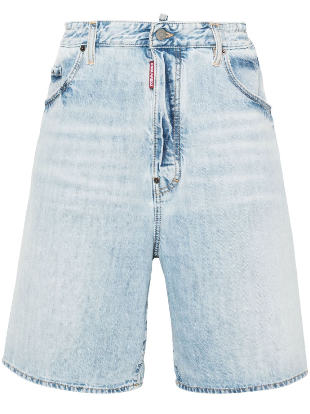 Dsquared2 wide-leg denim shorts - Blue von Dsquared2