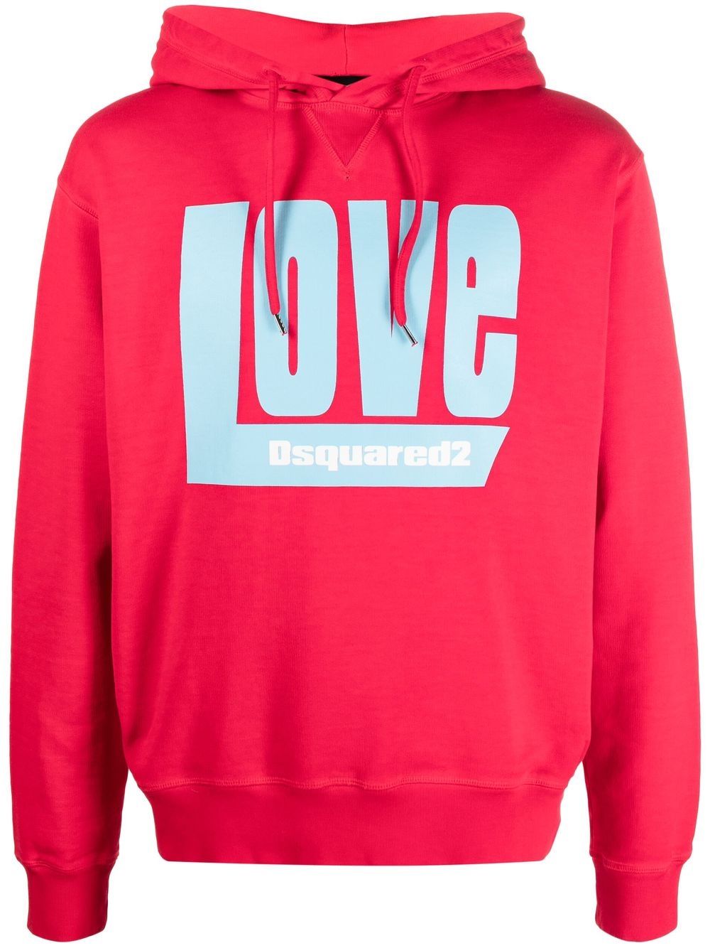 Dsquared2 'Love' logo-print hoodie von Dsquared2