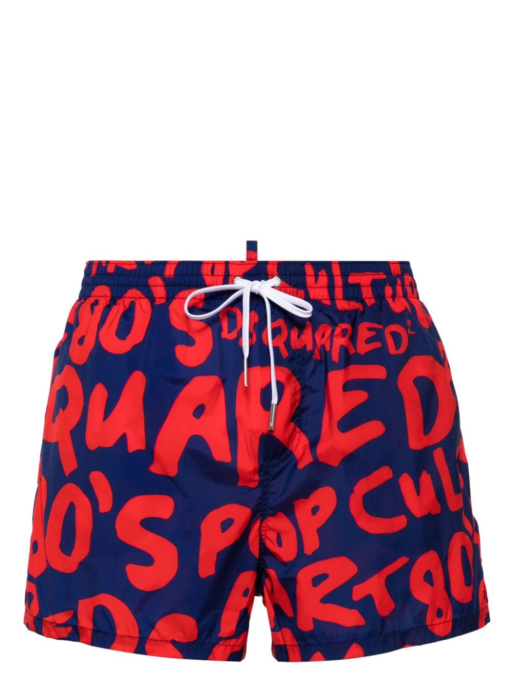 Dsquared2 Pop 80's printed swim shorts - Blue von Dsquared2